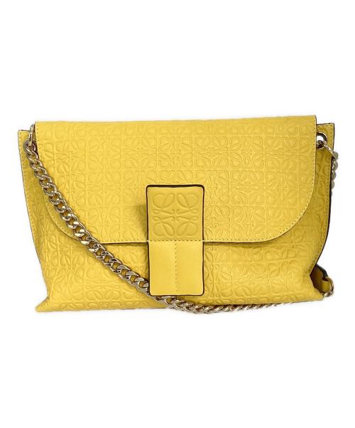 LOEWE（ロエベ）LOEWE (ロエベ) AVENUE BAG イエローの古着・服飾アイテム