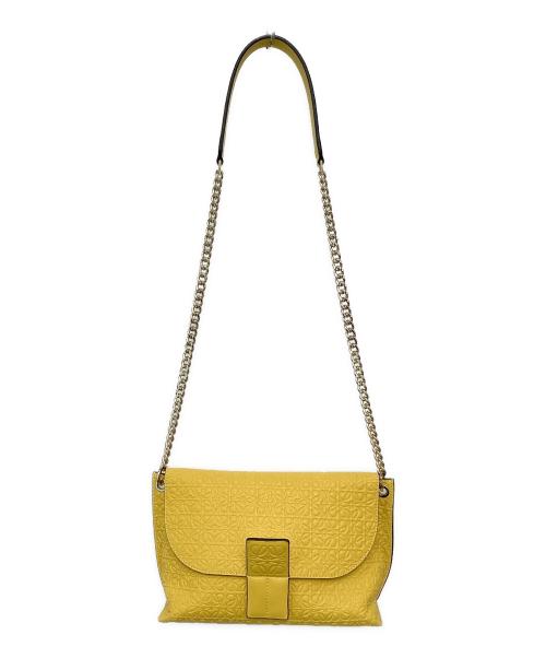 LOEWE（ロエベ）LOEWE (ロエベ) AVENUE BAG イエローの古着・服飾アイテム