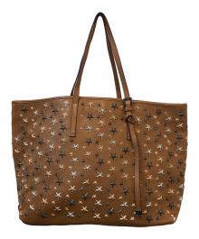 JIMMY CHOO（ジミーチュウ）の古着「SASHA M トートバッグ」｜ブラウン