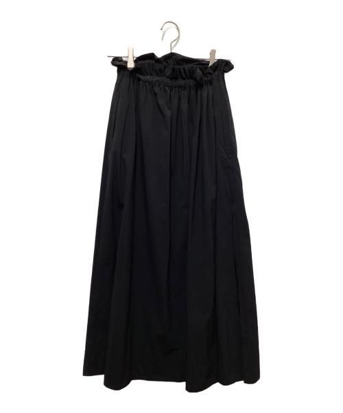 CELERI（セルリ）CELERI (セルリ) GATHER マキシスカート ブラック サイズ:36の古着・服飾アイテム