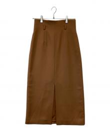 BEIGE（ベイジ）の古着「LAMERAY / スカート」｜ブラウン