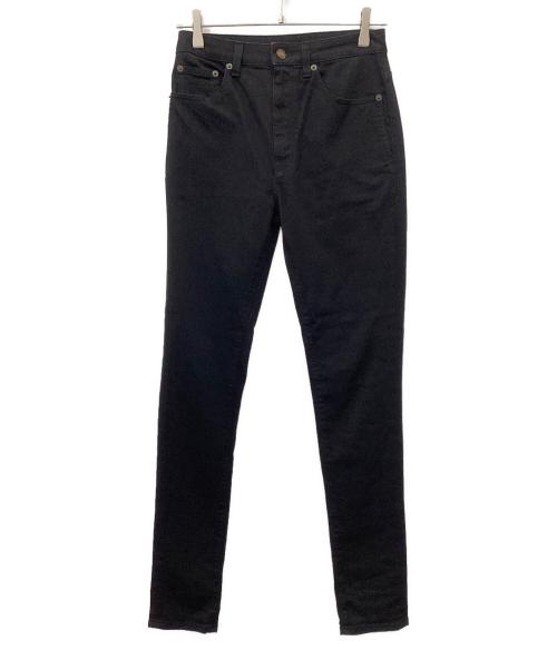 Saint Laurent Paris（サンローランパリ）Saint Laurent Paris (サンローランパリ) スキニーデニムパンツ ブラック サイズ:27の古着・服飾アイテム