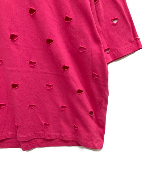 NIKE（ナイキ）NIKE (ナイキ) JACQUEMUS (ジャックムス) SWOOSH S/S TEE ショッキングピンク サイズ:XLの古着・服飾アイテム