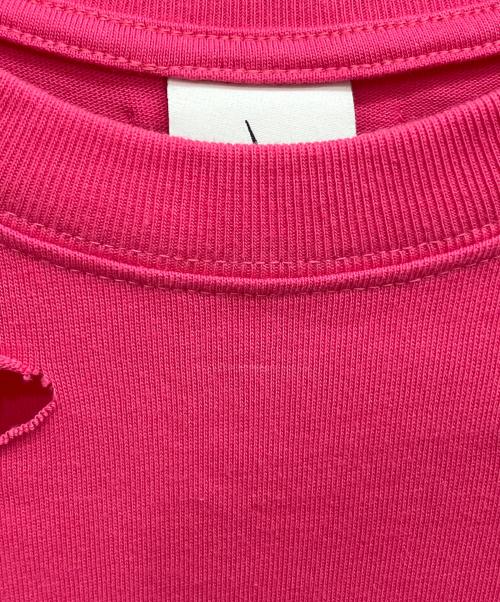NIKE（ナイキ）NIKE (ナイキ) JACQUEMUS (ジャックムス) SWOOSH S/S TEE ショッキングピンク サイズ:XLの古着・服飾アイテム