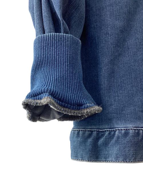 BEARDSLEY（ビアズリー）BEARDSLEY (ビアズリー) 袖パフGジャン インディゴ サイズ:2の古着・服飾アイテム