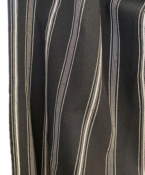 Y's...（ワイズ）Y's... (ワイズ) ストライプポケットパンツ ブラック サイズ:2の古着・服飾アイテム