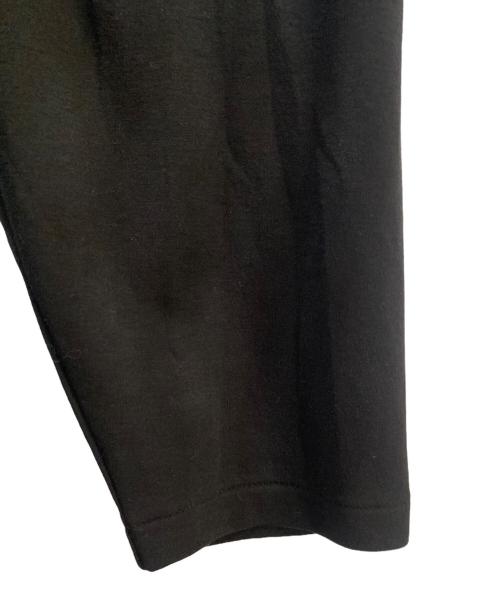 Yohji Yamamoto pour homme（ヨウジヤマモト プールオム）Yohji Yamamoto pour homme (ヨウジヤマモト プールオム) ヘンリーネックチャイナボタンオーバーサイズカットソー ブラック サイズ:3の古着・服飾アイテム