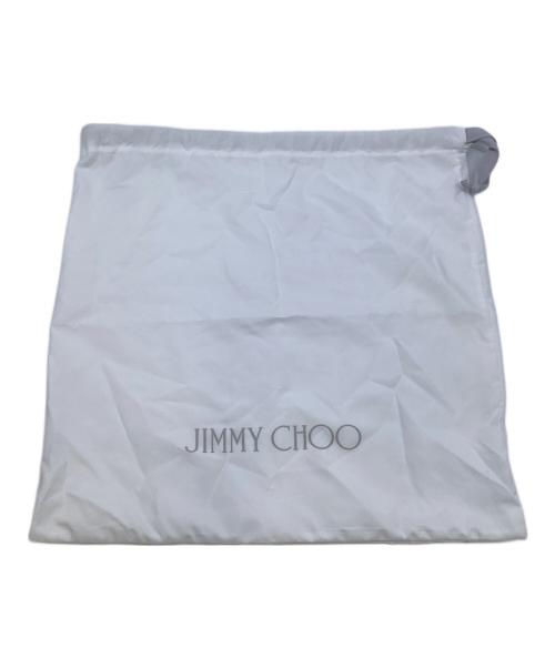 JIMMY CHOO（ジミーチュウ）JIMMY CHOO (ジミーチュウ) スターストーンスタッズトートバッグ ベージュの古着・服飾アイテム