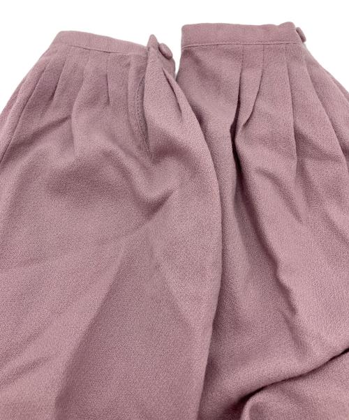 ANAYI（アナイ）ANAYI (アナイ) ソフトアムンゼンタックフレアー ワンピース ピンク サイズ:34の古着・服飾アイテム