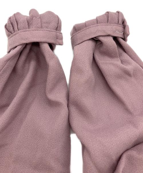 ANAYI（アナイ）ANAYI (アナイ) ソフトアムンゼンタックフレアー ワンピース ピンク サイズ:34の古着・服飾アイテム