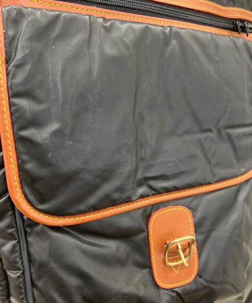 HUNTING WORLD（ハンティングワールド）HUNTING WORLD (ハンティングワールド) バチュークロス ビジネスバッグ ブラックの古着・服飾アイテム