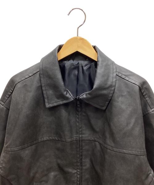 TK TAKEO KIKUCHI（ティーケー タケオキクチ）TK TAKEO KIKUCHI (ティーケー タケオキクチ) ジップショートブルゾン ブラック サイズ:Mの古着・服飾アイテム