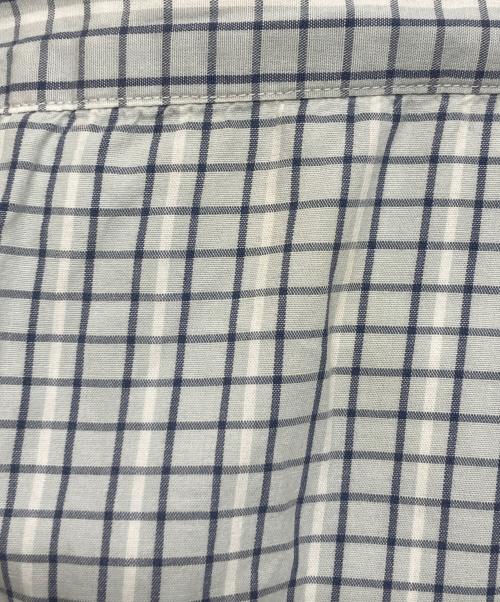 LEVI'S（リーバイス）LEVI'S (リーバイス) バンドカラープルオーバーチェックシャツ ブルー サイズ:Lの古着・服飾アイテム