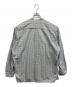 LEVI'S (リーバイス) バンドカラープルオーバーチェックシャツ ブルー サイズ:L：4000円