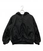 LAD MUSICIANラッドミュージシャン）の古着「SOLO TWILL HOODED MA-1」｜ブラック