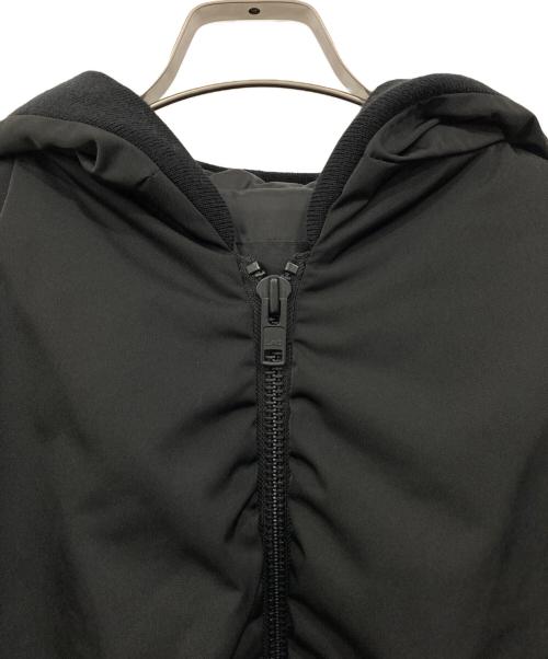 LAD MUSICIAN（ラッドミュージシャン）LAD MUSICIAN (ラッドミュージシャン) SOLO TWILL HOODED MA-1 ブラック サイズ:42の古着・服飾アイテム