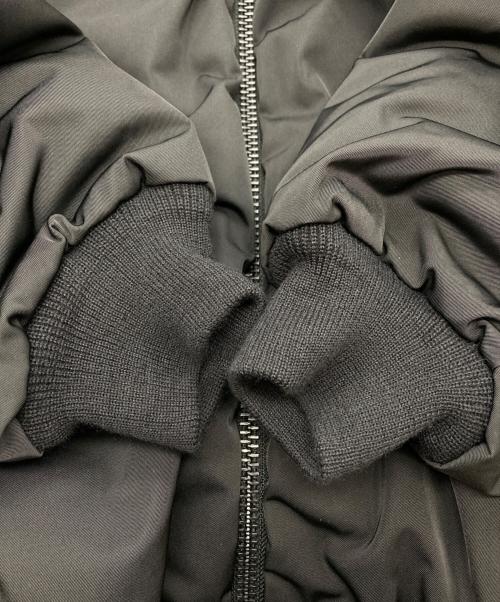 LAD MUSICIAN（ラッドミュージシャン）LAD MUSICIAN (ラッドミュージシャン) SOLO TWILL HOODED MA-1 ブラック サイズ:42の古着・服飾アイテム