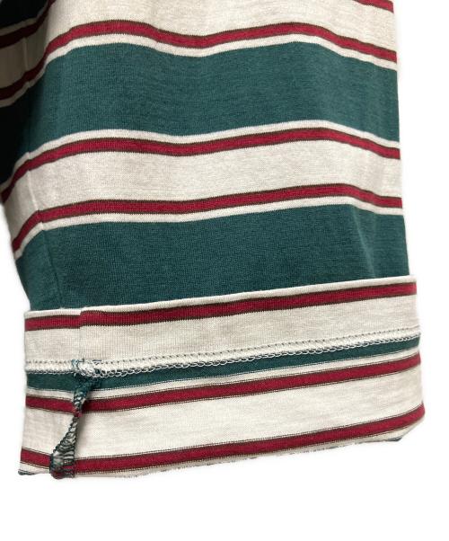 MIU MIU（ミュウミュウ）MIU MIU (ミュウミュウ) 24SS コットンジャージー 長袖Tシャツ グリーン サイズ:Mの古着・服飾アイテム