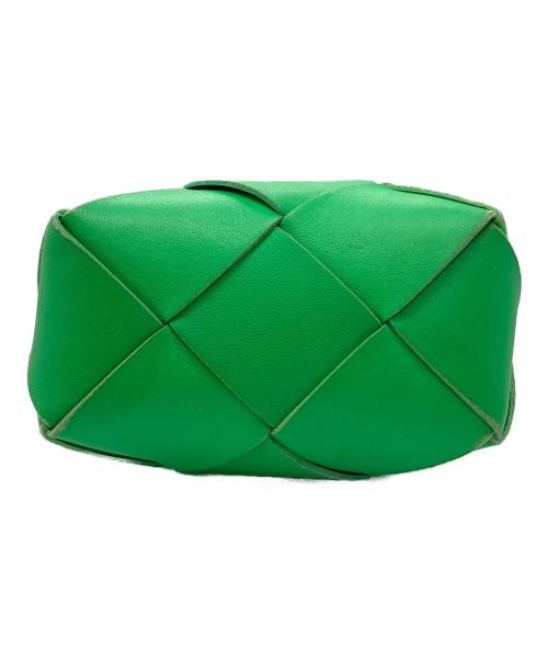 BOTTEGA VENETA（ボッテガベネタ）BOTTEGA VENETA (ボッテガベネタ) ミニカセットカメラバッグ グリーンの古着・服飾アイテム