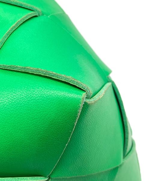 BOTTEGA VENETA（ボッテガベネタ）BOTTEGA VENETA (ボッテガベネタ) ミニカセットカメラバッグ グリーンの古着・服飾アイテム