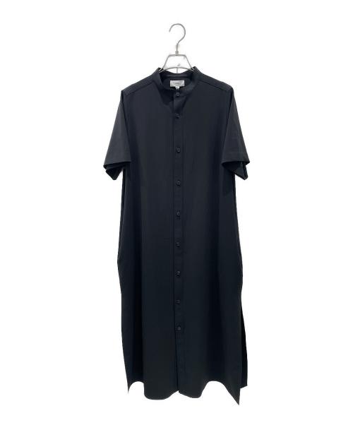 HYKE（ハイク）HYKE (ハイク) MAXI SHIRT DRESS/シャツワンピース ブラック サイズ:2の古着・服飾アイテム