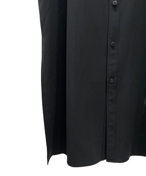 HYKE（ハイク）HYKE (ハイク) MAXI SHIRT DRESS/シャツワンピース ブラック サイズ:2の古着・服飾アイテム