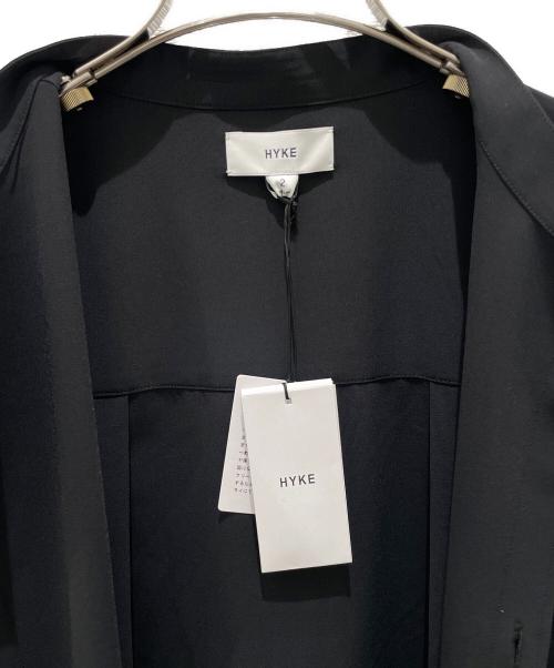 HYKE（ハイク）HYKE (ハイク) MAXI SHIRT DRESS/シャツワンピース ブラック サイズ:2の古着・服飾アイテム