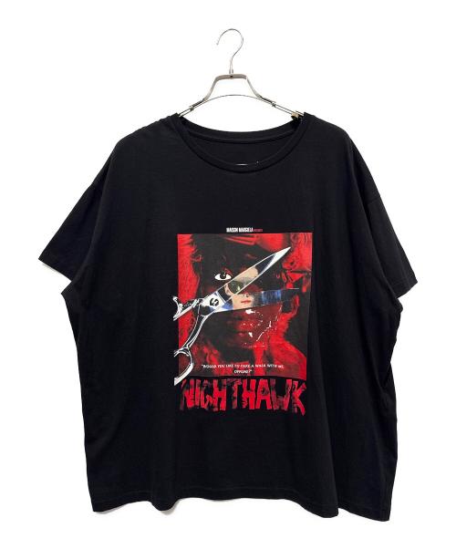 Maison Margiela（メゾンマルジェラ）Maison Margiela (メゾンマルジェラ) ARTISANAL Nighthawk/半袖カットソー ブラック サイズ:XLの古着・服飾アイテム