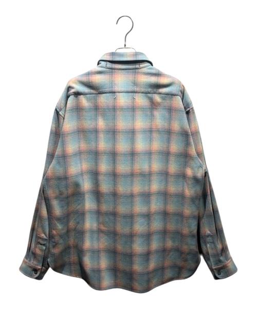 Maison Margiela（メゾンマルジェラ）Maison Margiela (メゾンマルジェラ) PENDLETON (ペンドルトン) 23AW PENDLETON Wool Check Shirtペンドルトンウールチェックシャツ サイズ:41の古着・服飾アイテム