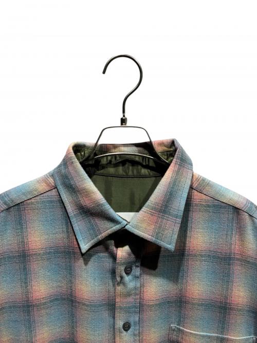 Maison Margiela（メゾンマルジェラ）Maison Margiela (メゾンマルジェラ) PENDLETON (ペンドルトン) 23AW PENDLETON Wool Check Shirtペンドルトンウールチェックシャツ サイズ:41の古着・服飾アイテム