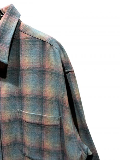 Maison Margiela（メゾンマルジェラ）Maison Margiela (メゾンマルジェラ) PENDLETON (ペンドルトン) 23AW PENDLETON Wool Check Shirtペンドルトンウールチェックシャツ サイズ:41の古着・服飾アイテム