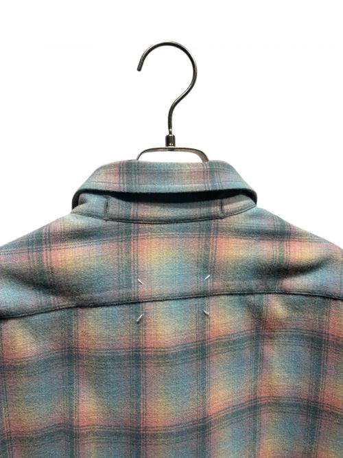 Maison Margiela（メゾンマルジェラ）Maison Margiela (メゾンマルジェラ) PENDLETON (ペンドルトン) 23AW PENDLETON Wool Check Shirtペンドルトンウールチェックシャツ サイズ:41の古着・服飾アイテム