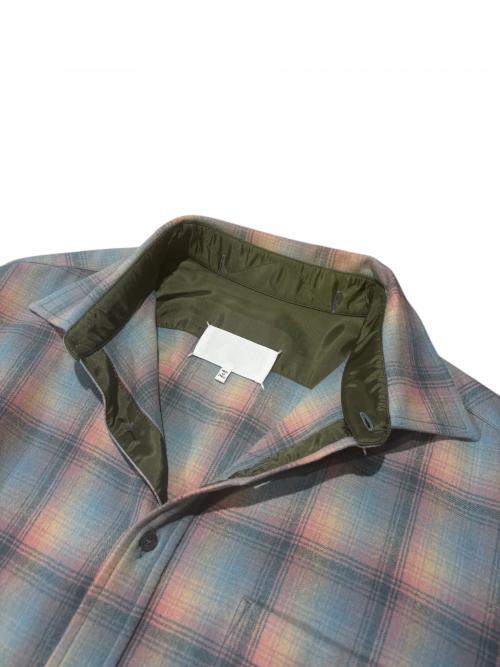 Maison Margiela（メゾンマルジェラ）Maison Margiela (メゾンマルジェラ) PENDLETON (ペンドルトン) 23AW PENDLETON Wool Check Shirtペンドルトンウールチェックシャツ サイズ:41の古着・服飾アイテム