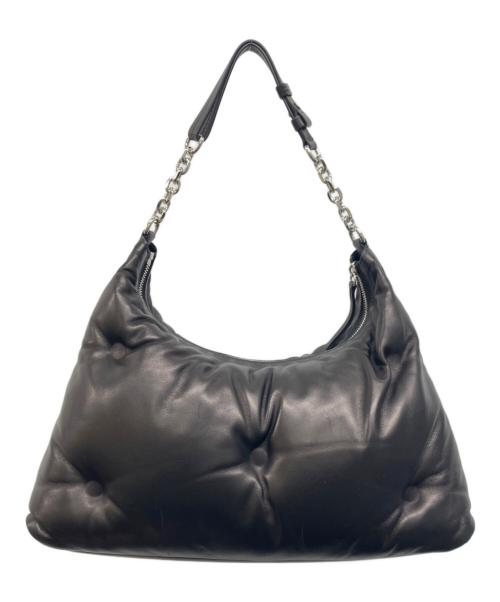 Maison Margiela（メゾンマルジェラ）Maison Margiela (メゾンマルジェラ) グラムスラム ホーボー ミディアム チェーンショルダー バッグ ブラック サイズ:下記参照の古着・服飾アイテム