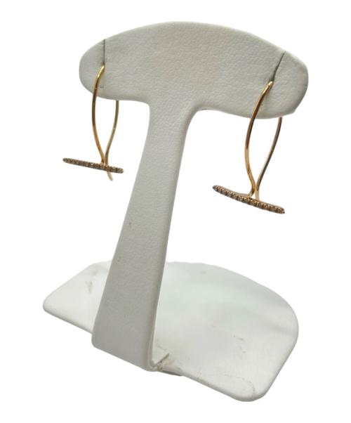 hirotaka（ヒロタカ）hirotaka (ヒロタカ) Gossamer ダイヤモンドUフックピアスの古着・服飾アイテム