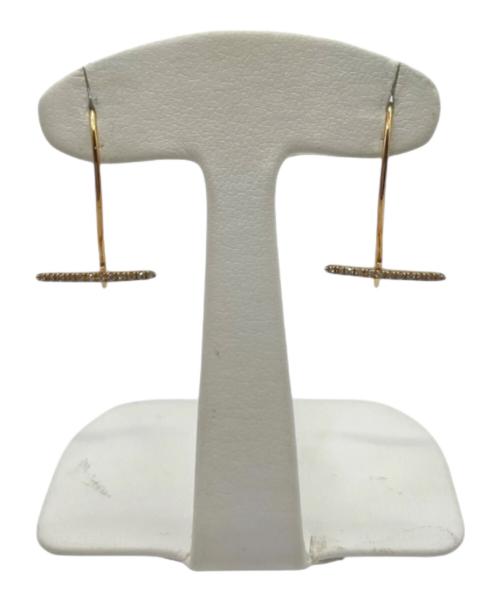 hirotaka（ヒロタカ）hirotaka (ヒロタカ) Gossamer ダイヤモンドUフックピアスの古着・服飾アイテム