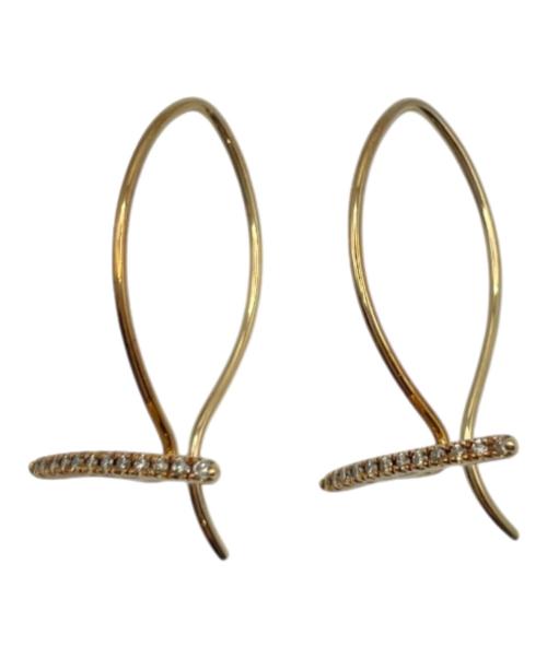 hirotaka（ヒロタカ）hirotaka (ヒロタカ) Gossamer ダイヤモンドUフックピアスの古着・服飾アイテム