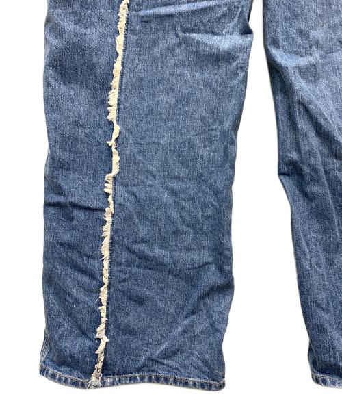 jieda（ジエダ）Jieda (ジエダ) SWITCHING OVER DENIM PANTS インディゴ サイズ:2の古着・服飾アイテム