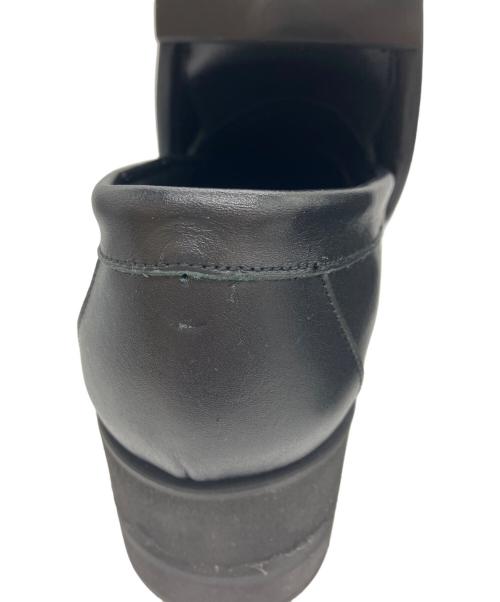 RequaL≡（リコール）RequaL≡ (リコール) ダブルシェイプローファー ブラック サイズ:26.5ｃｍの古着・服飾アイテム