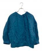 HYKEハイク）の古着「LINEN SHIRRED TOP」｜ブルー