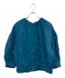 HYKE（ハイク）の古着「LINEN SHIRRED TOP」｜ブルー