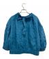 HYKE (ハイク) LINEN SHIRRED TOP ブルー サイズ:1：8000円