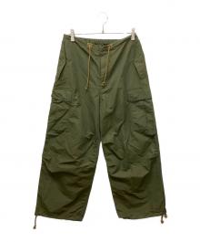 UNION LAUNCH（ユニオンランチ）の古着「0645　カーゴパンツ」｜オリーブ