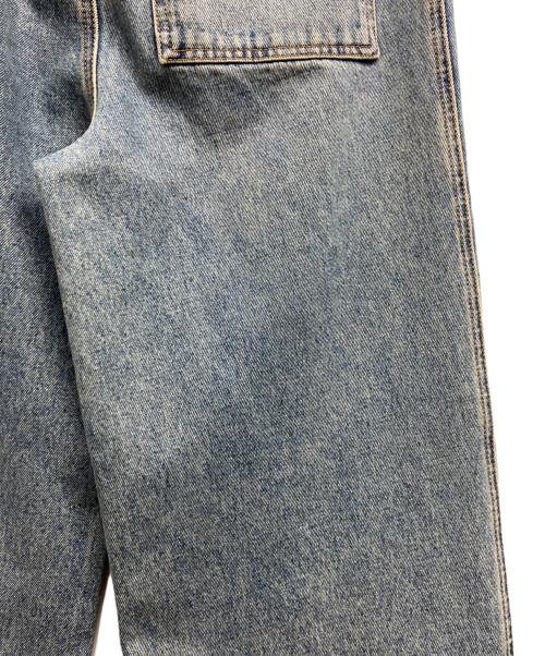 LOEWE（ロエベ）LOEWE (ロエベ) ドローストリングデニムパンツ ブルー サイズ:48の古着・服飾アイテム