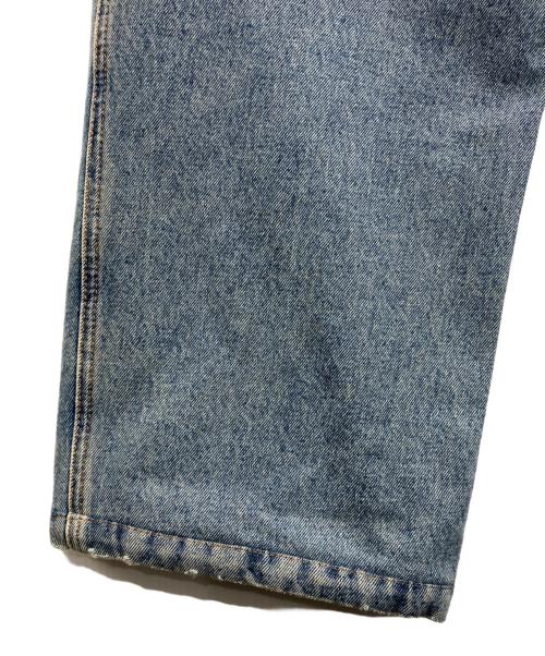 LOEWE（ロエベ）LOEWE (ロエベ) ドローストリングデニムパンツ ブルー サイズ:48の古着・服飾アイテム