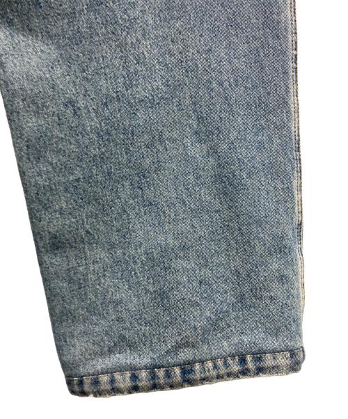 LOEWE（ロエベ）LOEWE (ロエベ) ドローストリングデニムパンツ ブルー サイズ:48の古着・服飾アイテム