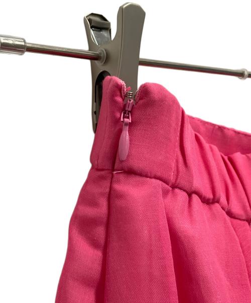 CADUNE（カデュネ）CADUNE (カデュネ) 麻調オーガンスカート 濃ピンク サイズ:34の古着・服飾アイテム