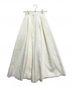 Pachmanパハマン）の古着「LONG OVER WIDE PANTS」｜オフホワイト