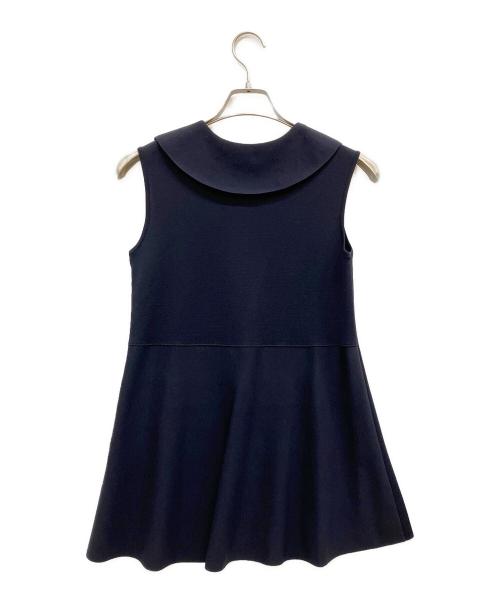 FOXEY（フォクシー）FOXEY (フォクシー) ノースリーブニット ネイビー サイズ:38の古着・服飾アイテム