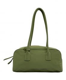 BLOSSOM（ブロッサム）の古着「ハンドバッグ」｜グリーン